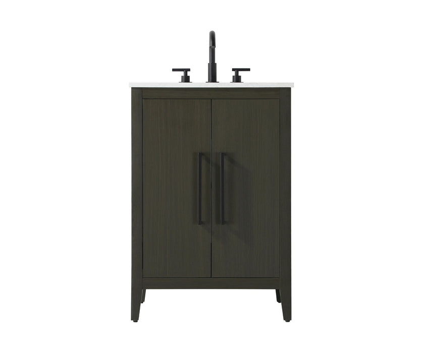 Elegant Lighting - VF29324MMB - Bathroom Vanity - Millie - Mocha Brown