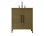 Elegant Lighting - VF29330MCB - Bathroom Vanity - Millie - Chestnut Brown