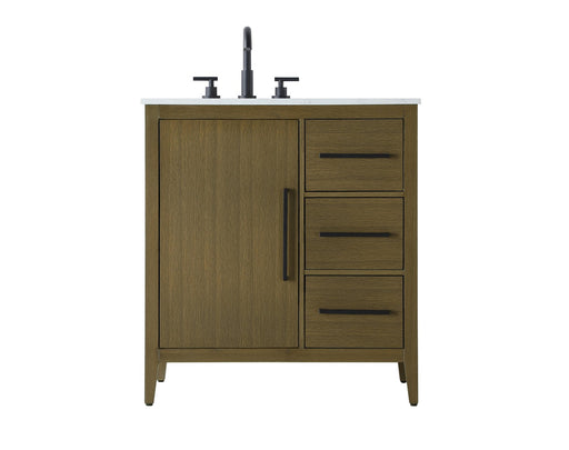 Elegant Lighting - VF29332MCB - Bathroom Vanity - Millie - Chestnut Brown