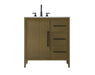 Elegant Lighting - VF29332MCB - Bathroom Vanity - Millie - Chestnut Brown