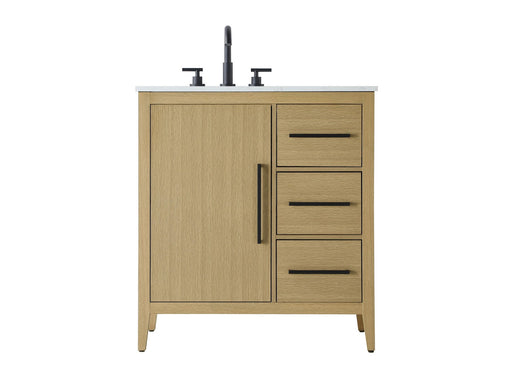 Elegant Lighting - VF29332MHB - Bathroom Vanity - Millie - Honey Brown