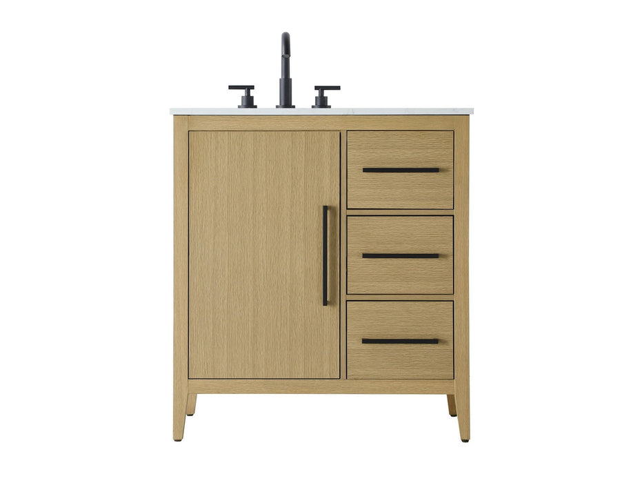 Elegant Lighting - VF29332MHB - Bathroom Vanity - Millie - Honey Brown