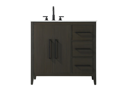 Elegant Lighting - VF29336MMB - Bathroom Vanity - Millie - Mocha Brown