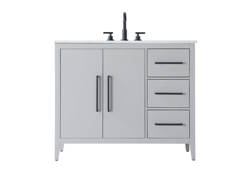 Elegant Lighting - VF29342GR - Bathroom Vanity - Millie - Grey