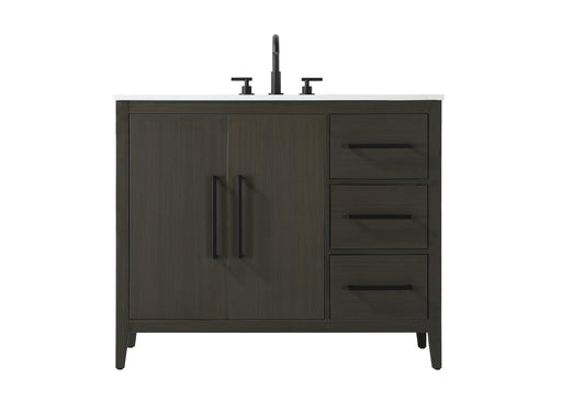 Elegant Lighting - VF29342MMB - Bathroom Vanity - Millie - Mocha Brown