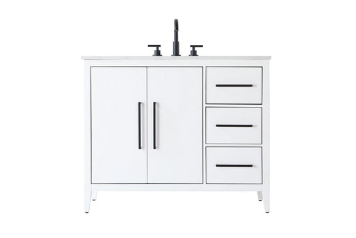 Elegant Lighting - VF29342WH - Bathroom Vanity - Millie - White
