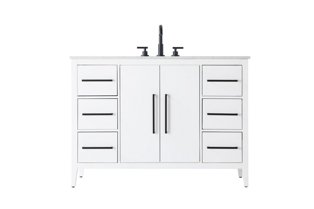 Elegant Lighting - VF29348WH - Bathroom Vanity - Millie - White