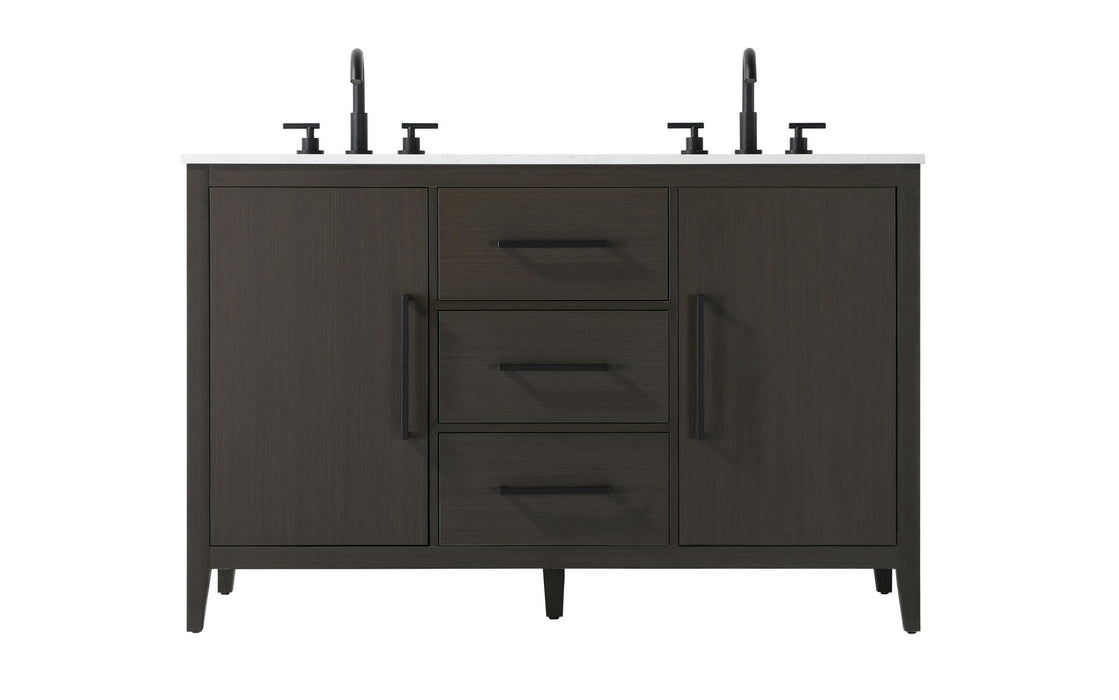 Elegant Lighting - VF29354DMMB - Bathroom Vanity - Millie - Mocha Brown