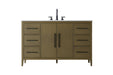 Elegant Lighting - VF29354MCB - Bathroom Vanity - Millie - Chestnut Brown