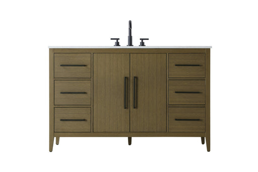Elegant Lighting - VF29354MCB - Bathroom Vanity - Millie - Chestnut Brown