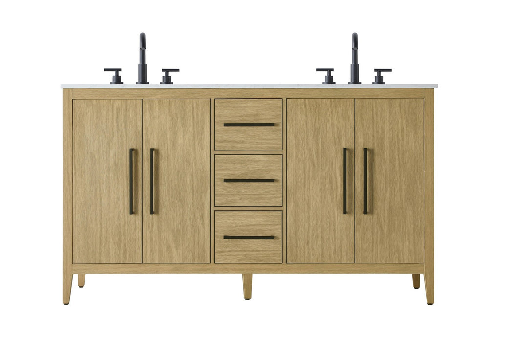 Elegant Lighting - VF29360DMHB - Bathroom Vanity - Millie - Honey Brown