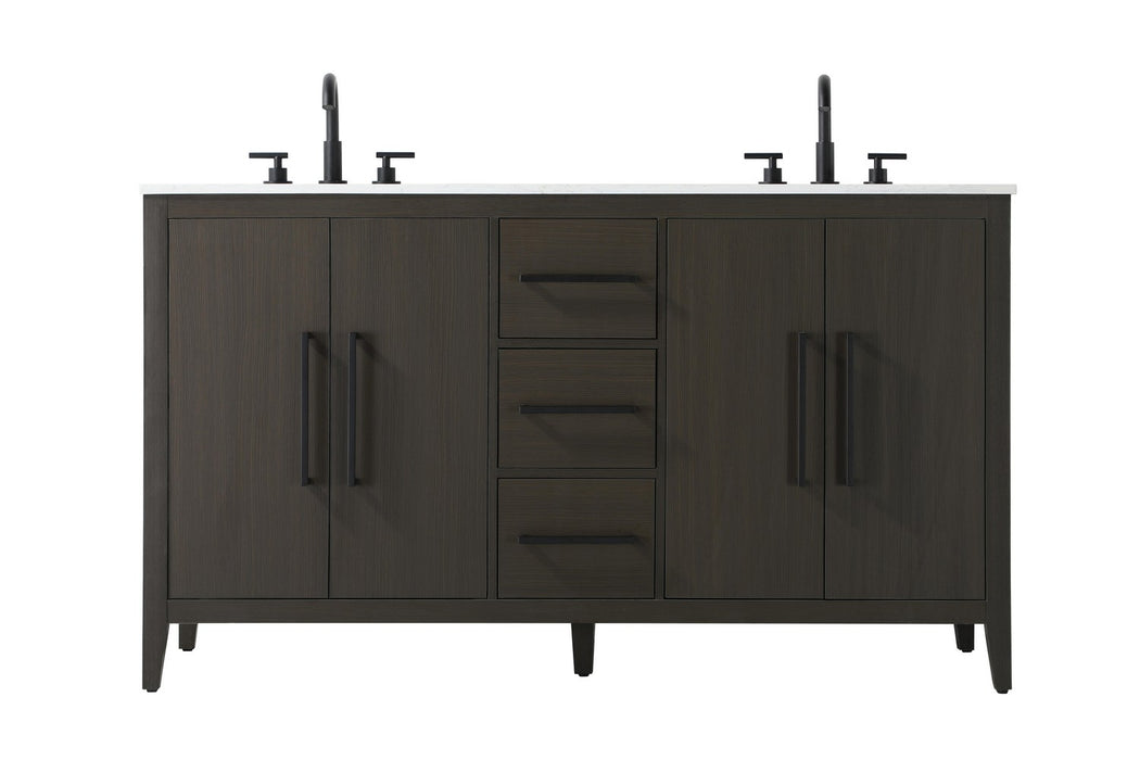 Elegant Lighting - VF29360DMMB - Bathroom Vanity - Millie - Mocha Brown