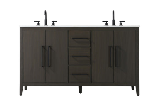 Elegant Lighting - VF29360DMMB - Bathroom Vanity - Millie - Mocha Brown