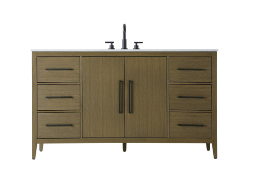 Millie Bathroom Vanity Chestnut Brown