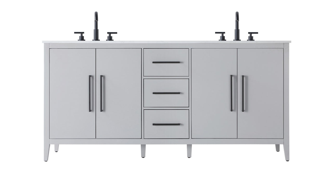 Elegant Lighting - VF29372DGR - Bathroom Vanity - Millie - Grey