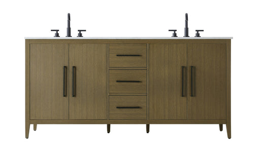 Millie Bathroom Vanity Chestnut Brown