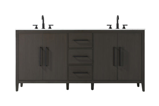 Elegant Lighting - VF29372DMMB - Bathroom Vanity - Millie - Mocha Brown