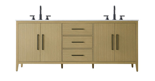 Elegant Lighting - VF29384DMHB - Bathroom Vanity - Millie - Honey Brown