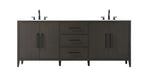 Elegant Lighting - VF29384DMMB - Bathroom Vanity - Millie - Mocha Brown