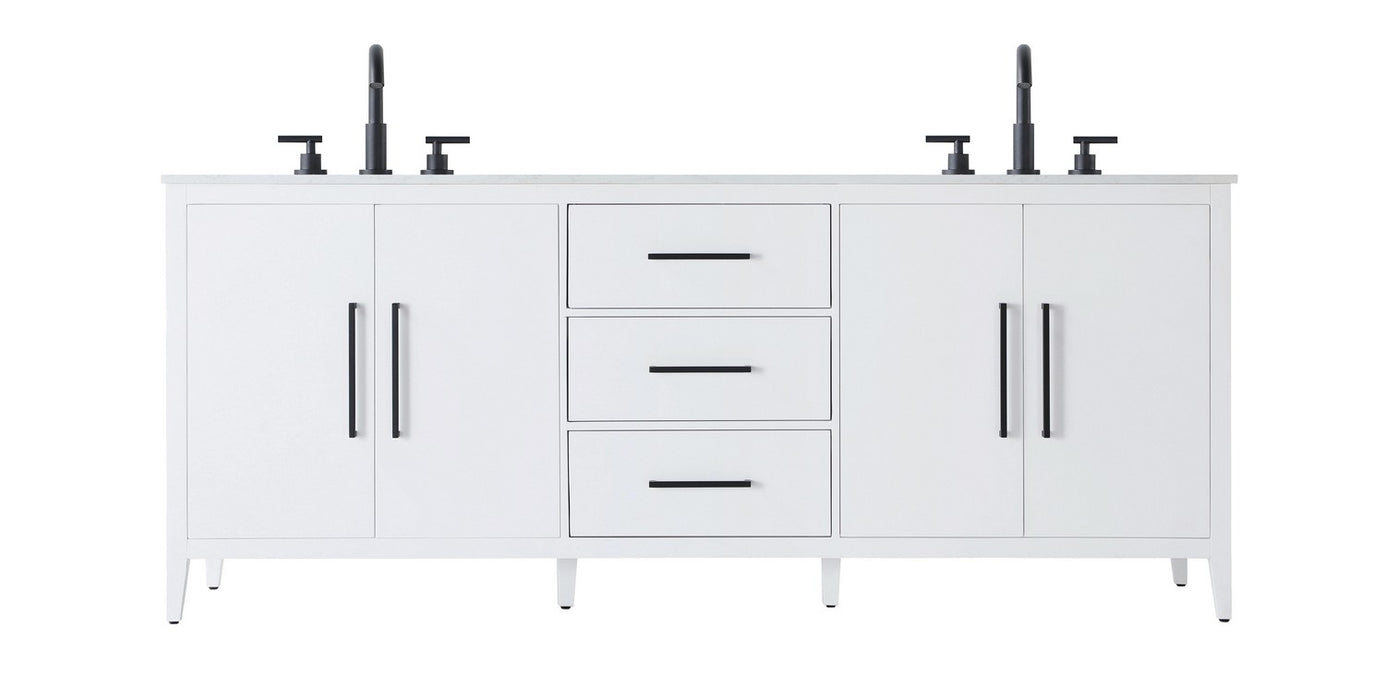 Elegant Lighting - VF29384DWH - Bathroom Vanity - Millie - White