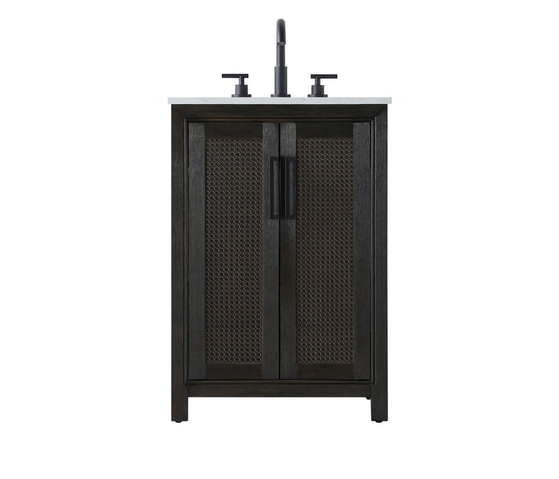 Elegant Lighting - VF29524CO - Bathroom Vanity - Alina - Chocolate Oak