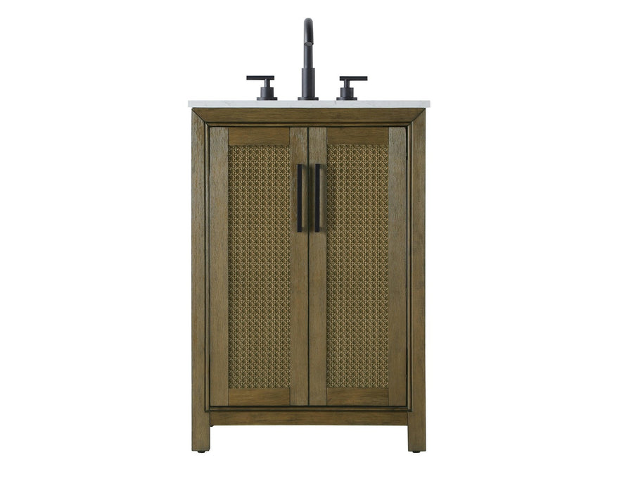 Elegant Lighting - VF29524HO - Bathroom Vanity - Alina - Hazel Oak