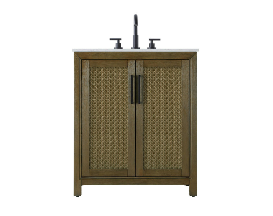 Elegant Lighting - VF29530HO - Bathroom Vanity - Alina - Hazel Oak