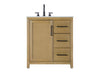 Elegant Lighting - VF29532LO - Bathroom Vanity - Alina - Linen Oak