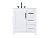 Elegant Lighting - VF29532WH - Bathroom Vanity - Alina - White