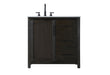 Elegant Lighting - VF29536CO - Bathroom Vanity - Alina - Chocolate Oak