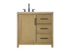 Elegant Lighting - VF29536LO - Bathroom Vanity - Alina - Linen Oak
