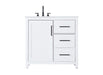 Elegant Lighting - VF29536WH - Bathroom Vanity - Alina - White