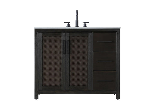 Alina Bathroom Vanity Chocolate Oak