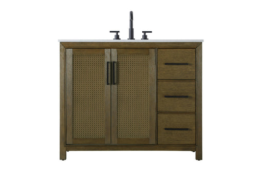 Alina Bathroom Vanity Hazel Oak
