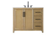 Elegant Lighting - VF29542LO - Bathroom Vanity - Alina - Linen Oak