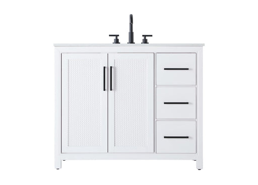Elegant Lighting - VF29542WH - Bathroom Vanity - Alina - White