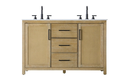 Alina Bathroom Vanity Linen Oak