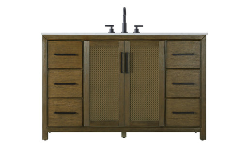 Alina Bathroom Vanity Hazel Oak