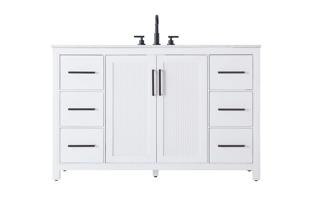 Elegant Lighting - VF29554WH - Bathroom Vanity - Alina - White