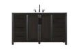Elegant Lighting - VF29560CO - Bathroom Vanity - Alina - Chocolate Oak