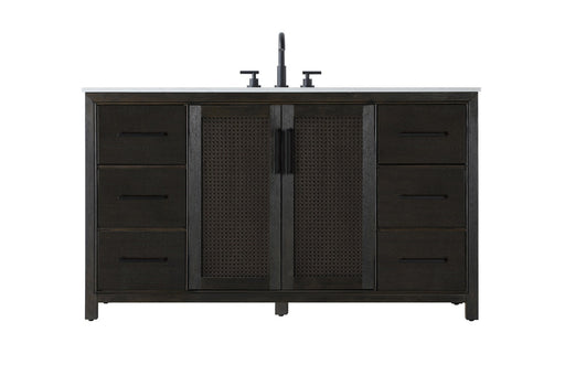 Elegant Lighting - VF29560CO - Bathroom Vanity - Alina - Chocolate Oak