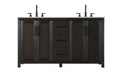 Elegant Lighting - VF29560DCO - Bathroom Vanity - Alina - Chocolate Oak