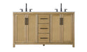 Elegant Lighting - VF29560DLO - Bathroom Vanity - Alina - Linen Oak