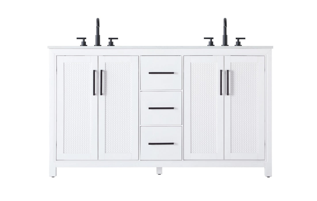 Elegant Lighting - VF29560DWH - Bathroom Vanity - Alina - White