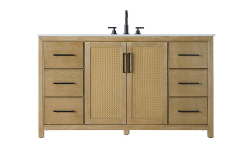 Elegant Lighting - VF29560LO - Bathroom Vanity - Alina - Linen Oak