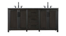 Elegant Lighting - VF29572DCO - Bathroom Vanity - Alina - Chocolate Oak