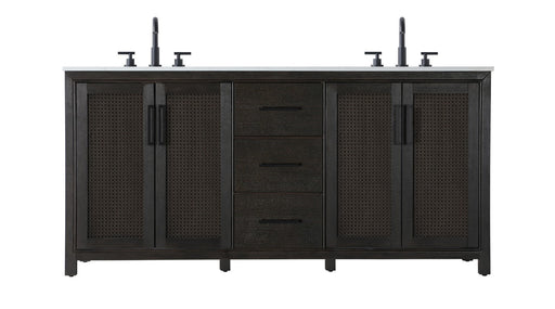 Alina Bathroom Vanity Chocolate Oak