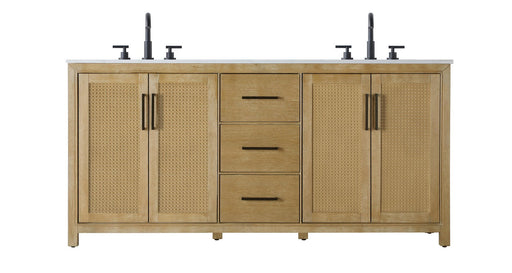 Alina Bathroom Vanity Linen Oak