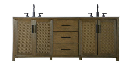 Elegant Lighting - VF29584DHO - Bathroom Vanity - Alina - Hazel Oak