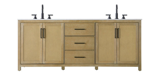 Elegant Lighting - VF29584DLO - Bathroom Vanity - Alina - Linen Oak